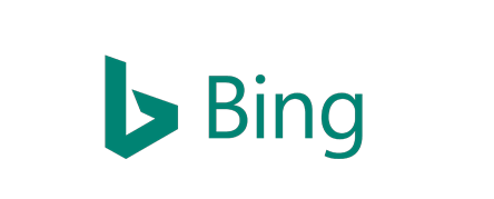 Microsoft Bing search engine logo