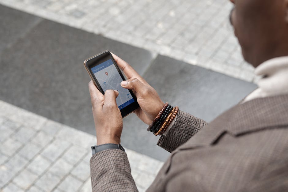 Finding a nearby business through local search