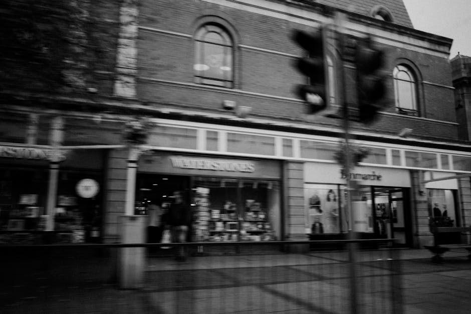A busy Welsh high street where local SEO helps businesses get found