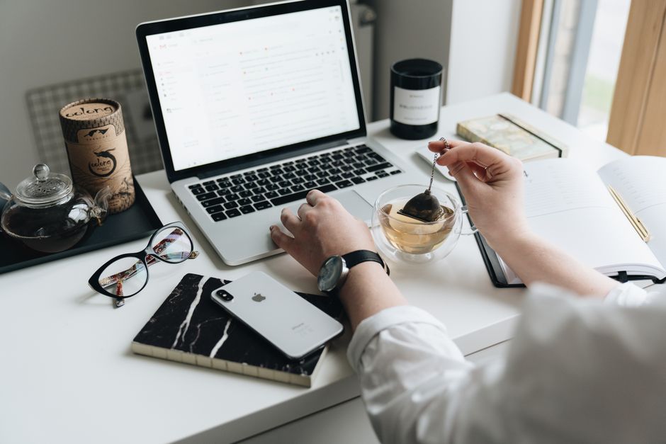 A small business customer reading an automated marketing email