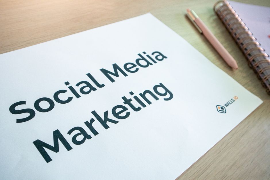 A Welsh business sharing local content on social media