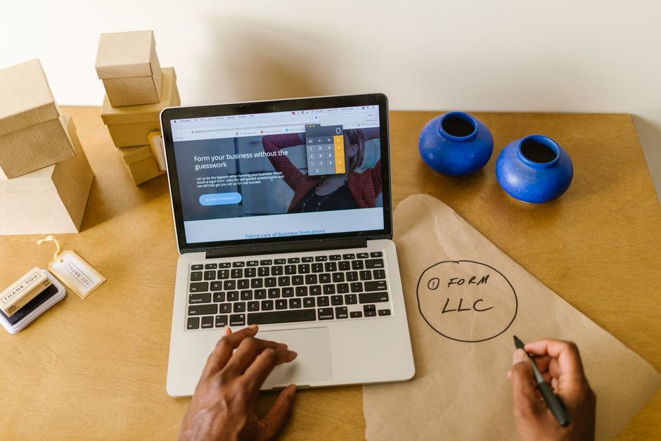 A small business owner planning where to spend a marketing budget