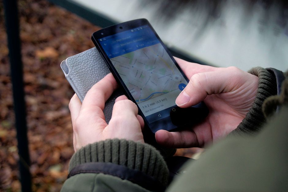 Local map results, where review signals help decide the top three positions